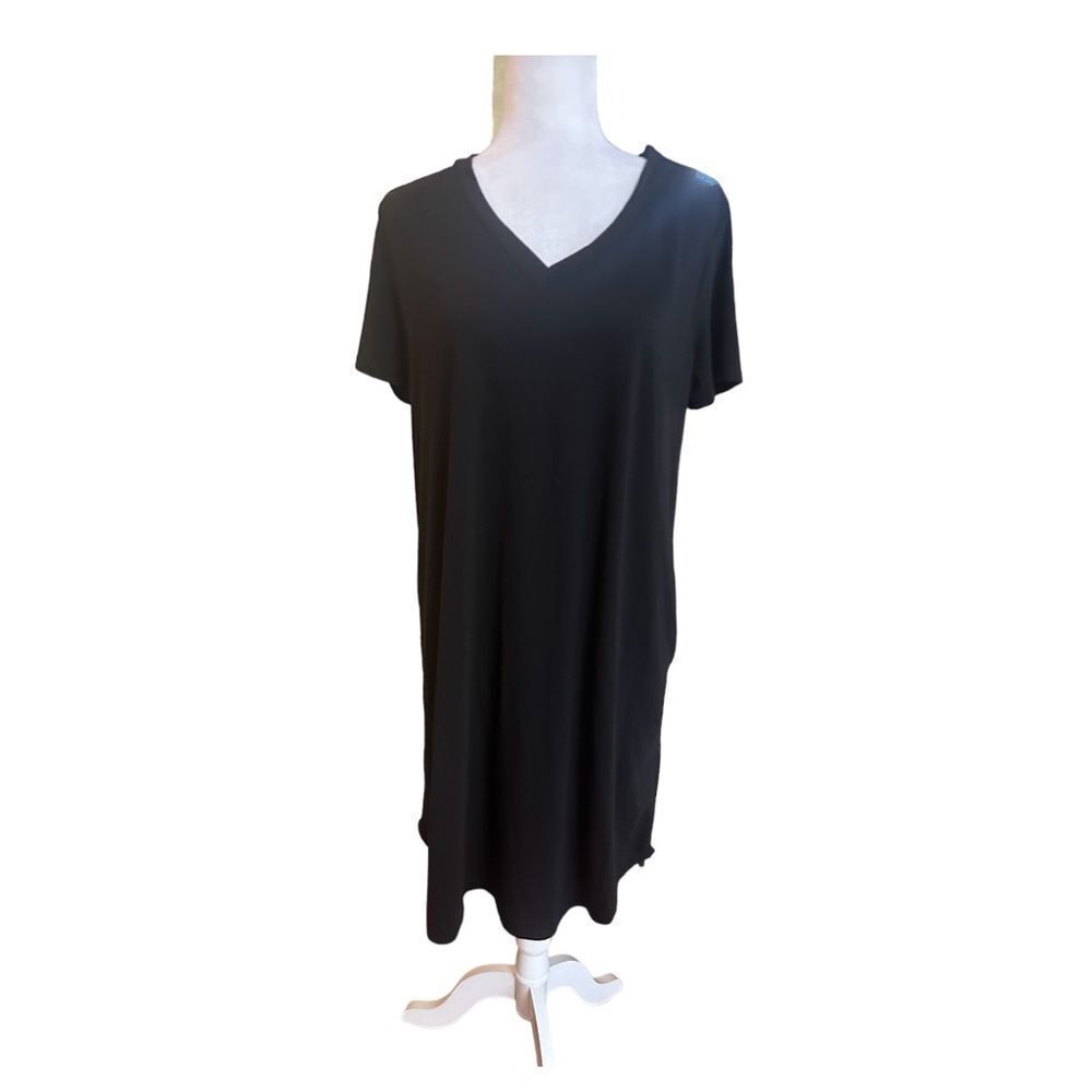 NWT Shiela Rose Nadine West, Long Black shirt/cover up, Size L